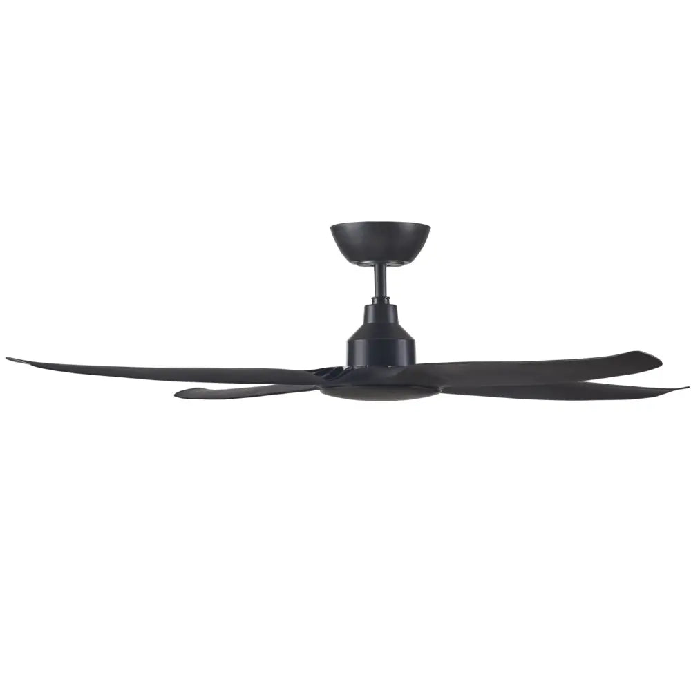 Skyfan 4 Blade DC Ceiling Fan with Remote - Black 56"